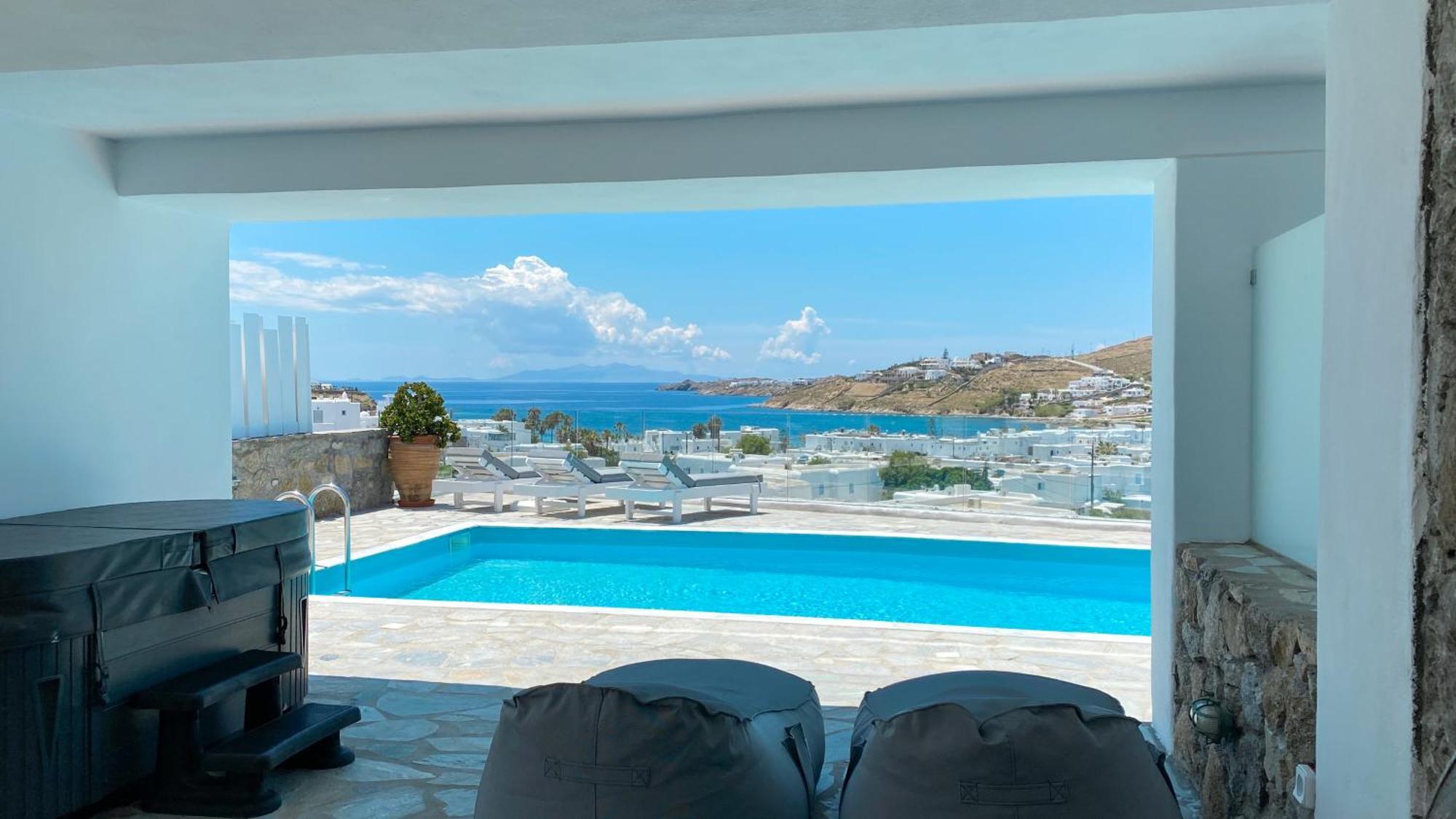 Amperian Mykonos Suites & Villas Mykonos Town Zewnętrze zdjęcie